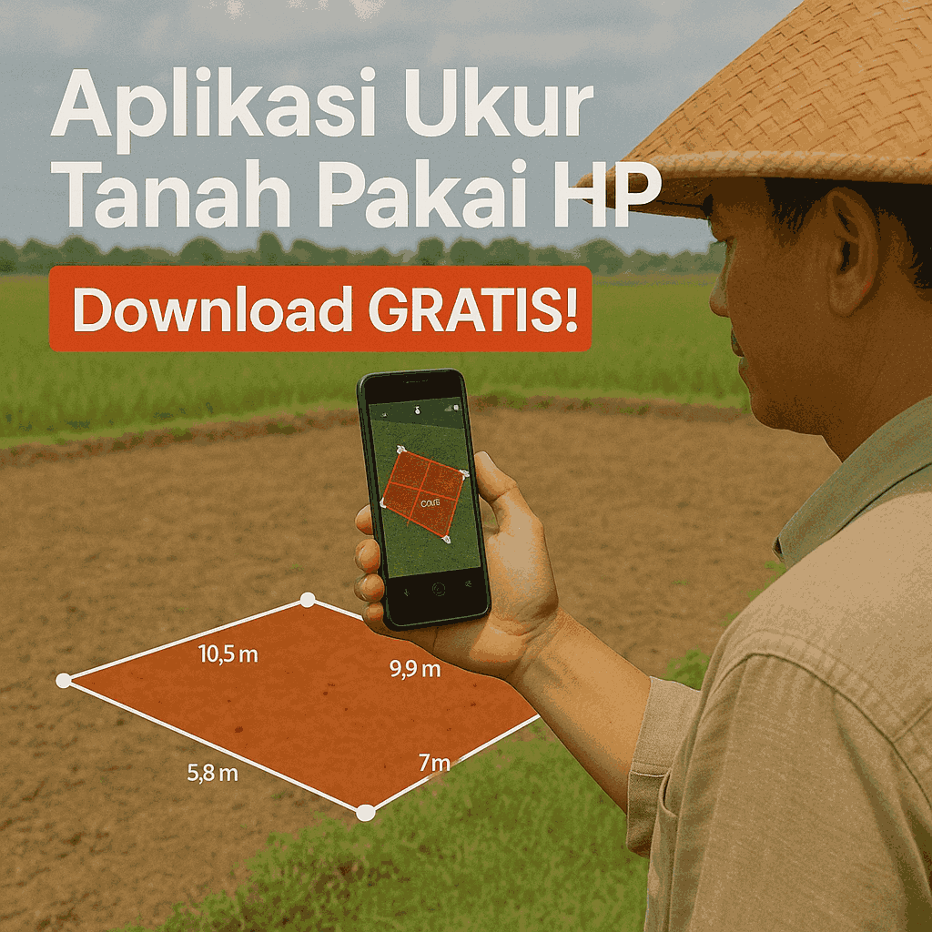 Link Download Aplikasi Ukur Tanah Hasil Akurat